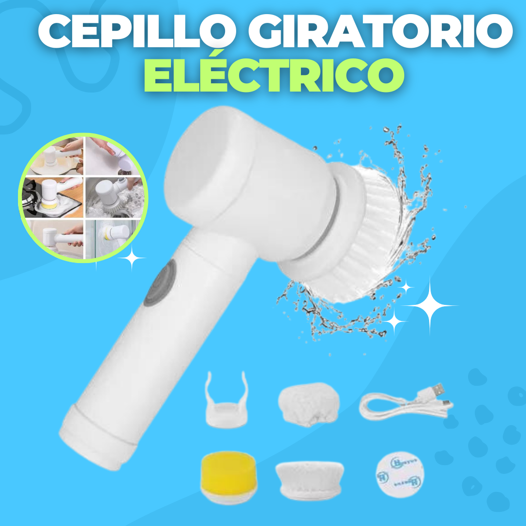 Cepillo de Limpieza Eléctrico Multifuncional – Gadget Colombia